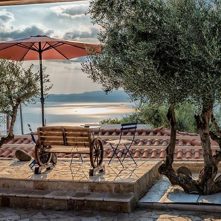 Mikrá Mandínia Villa Needa'S - Emotions House Crystal Pool מראה חיצוני תמונה